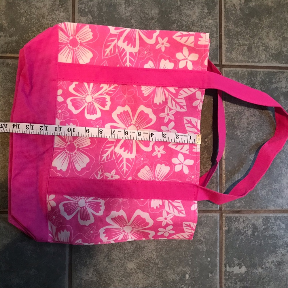Pink cloth bag